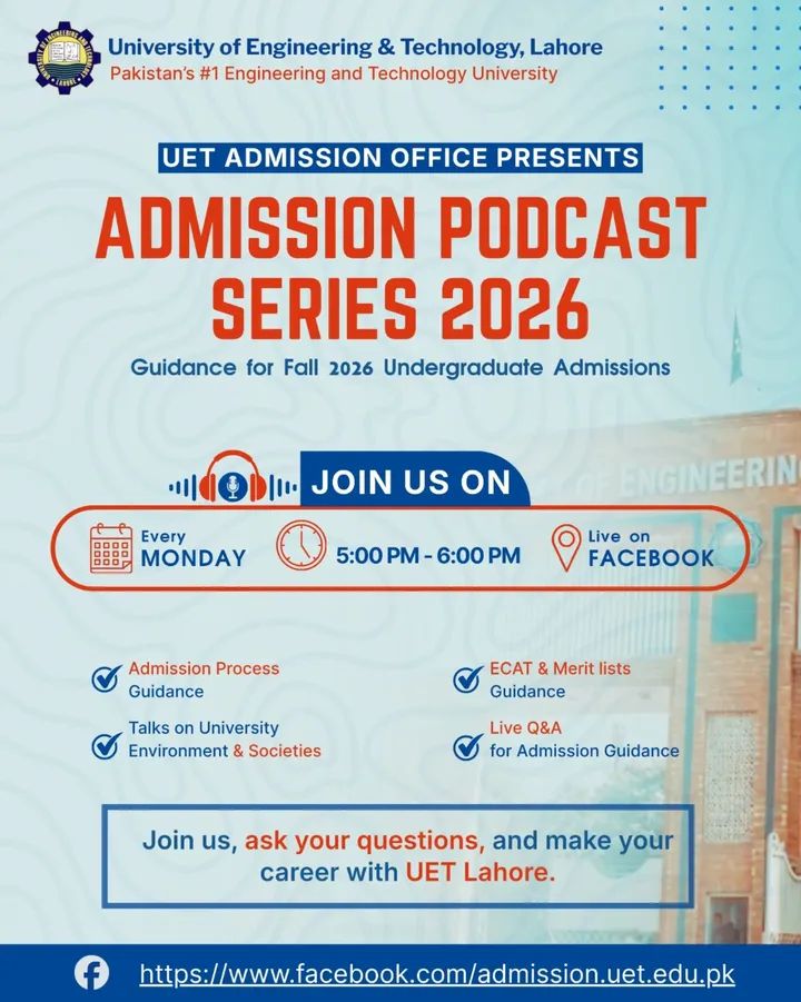 Admission Podcast Series 2026