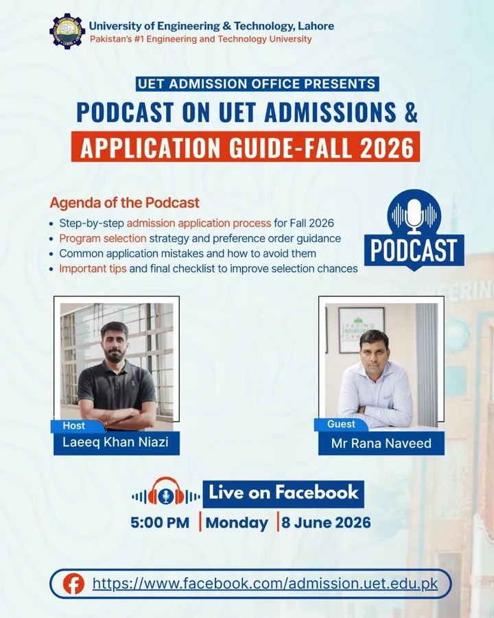 Podcast on Undergraduate Admission Seats